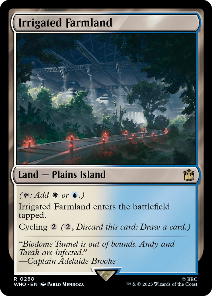 Irrigated Farmland (WHO-288) - Doctor Who Foil