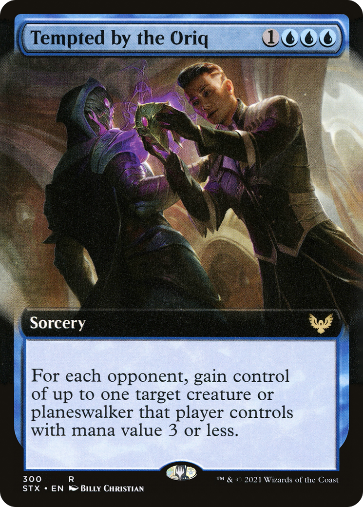 Tempted by the Oriq (Extended Art) (STX-300)  - Strixhaven: School of Mages: (Extended Art)