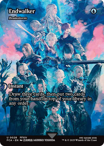 Endwalker - Brainstorm (FCA-028) - FINAL FANTASY: Through the Ages (Borderless) Foil