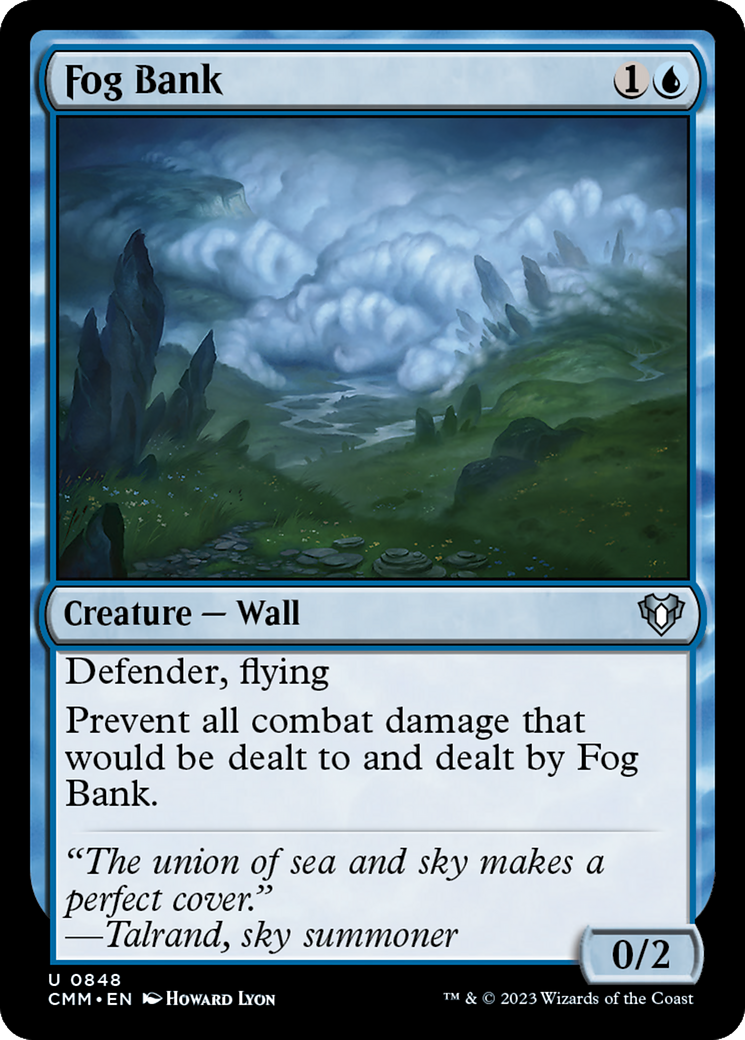 Fog Bank (CMM-848)  - Commander Masters