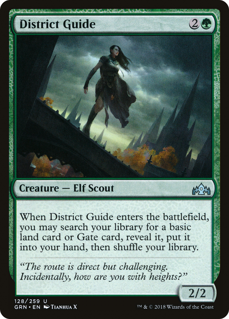 District Guide (GRN-128)  - Guilds of Ravnica