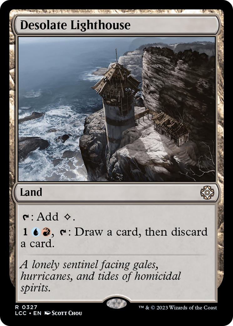 Desolate Lighthouse (LCC-327)  - The Lost Caverns of Ixalan Commander