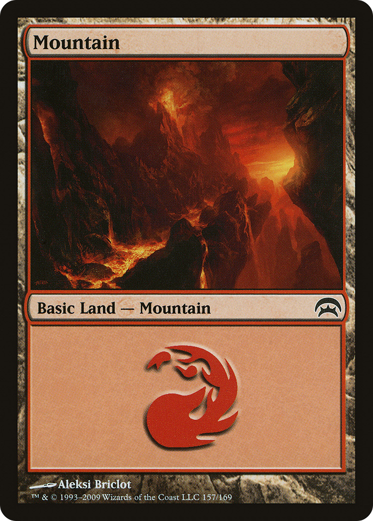 Mountain (157) (HOP-157)  - Planechase