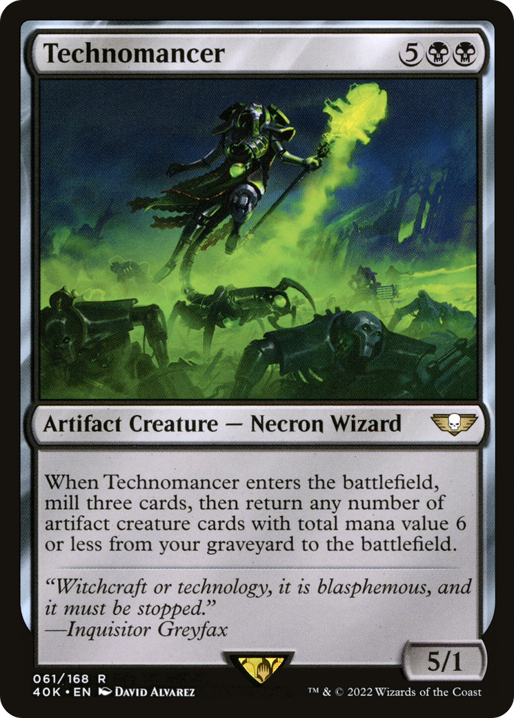 Technomancer (40K-061)  - Warhammer 40,000 Commander
