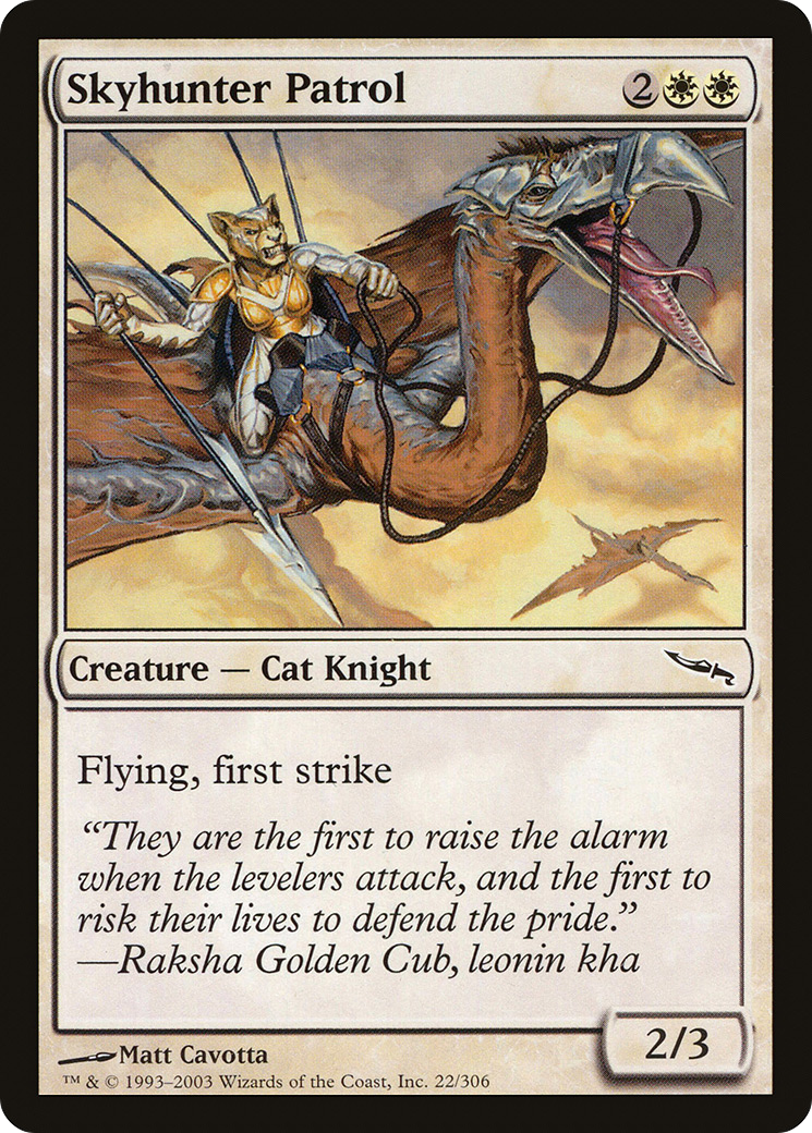Skyhunter Patrol (MRD-022)  Foil - Mirrodin