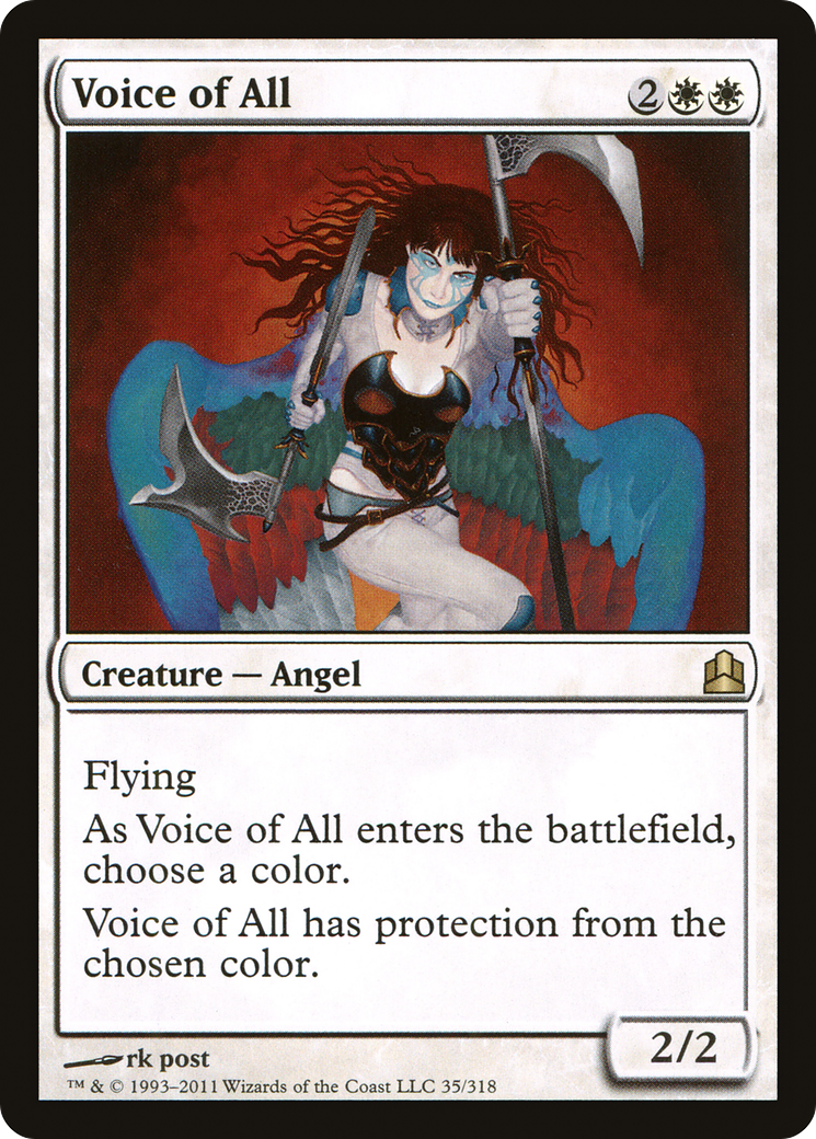Voice of All (CMD-035)  - Commander 2011