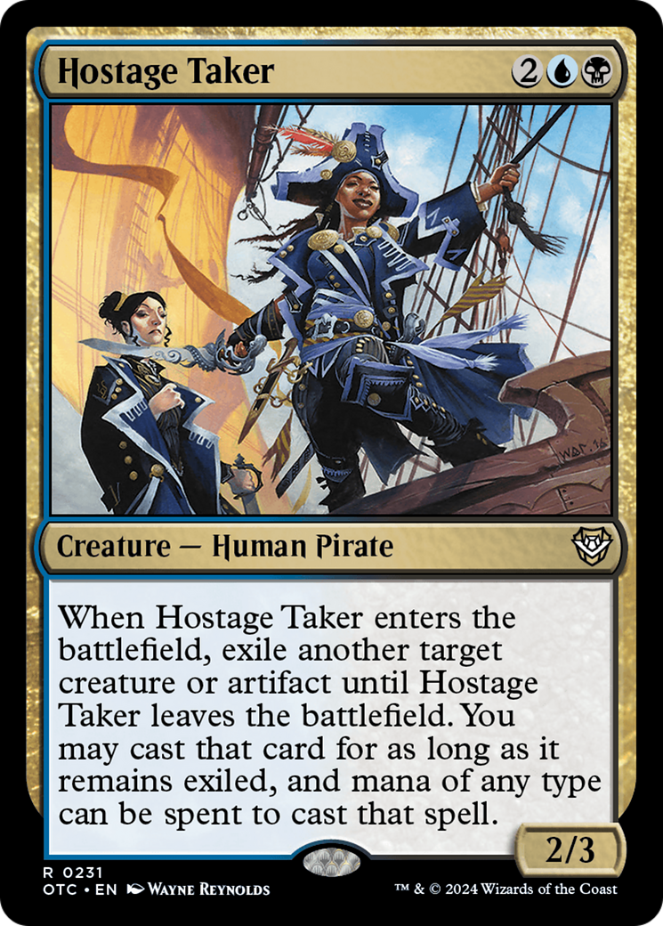 Hostage Taker (OTC-231)  - Outlaws of Thunder Junction Commander