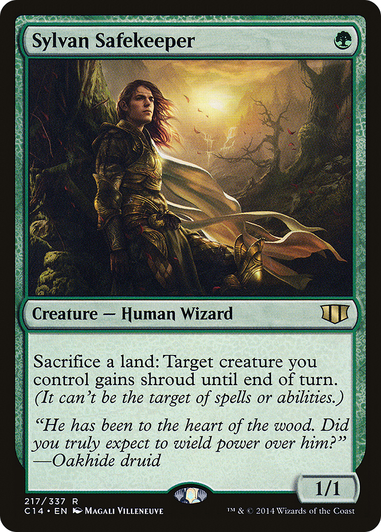 Sylvan Safekeeper (C14-217)  - Commander 2014