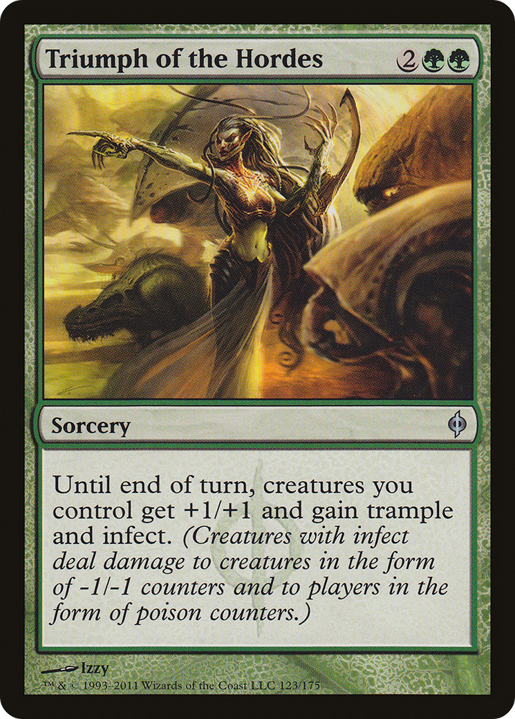 Triumph of the Hordes (NPH-123)  - New Phyrexia
