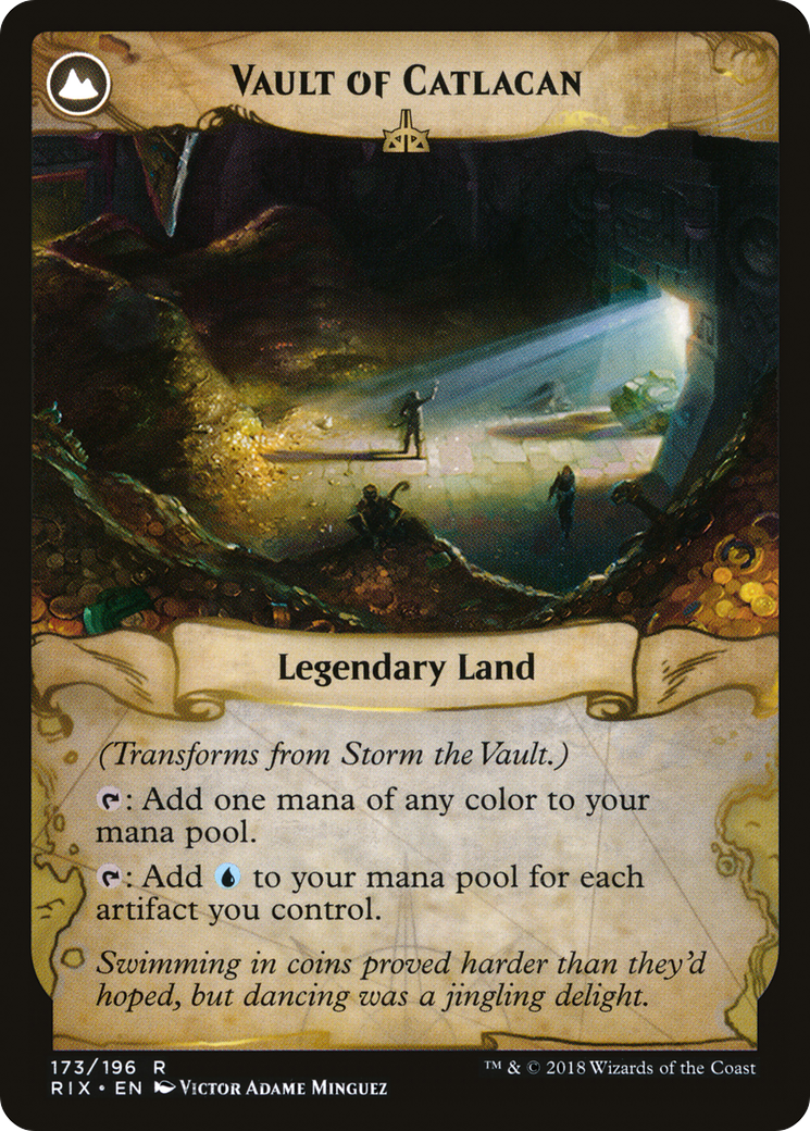 Storm the Vault (RIX-173)  - Rivals of Ixalan: (compasslanddfc)