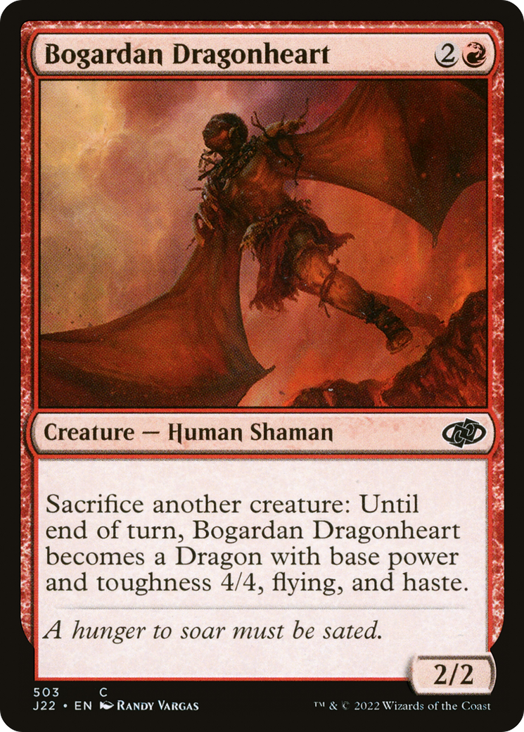 Bogardan Dragonheart (J22-503)  - Jumpstart 2022