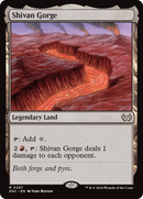 Shivan Gorge (DSC-297)  - Duskmourn: House of Horror Commander