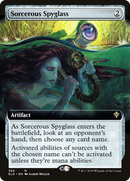 Sorcerous Spyglass (Extended Art) (ELD-384)  Foil - Throne of Eldraine: (Extended Art)