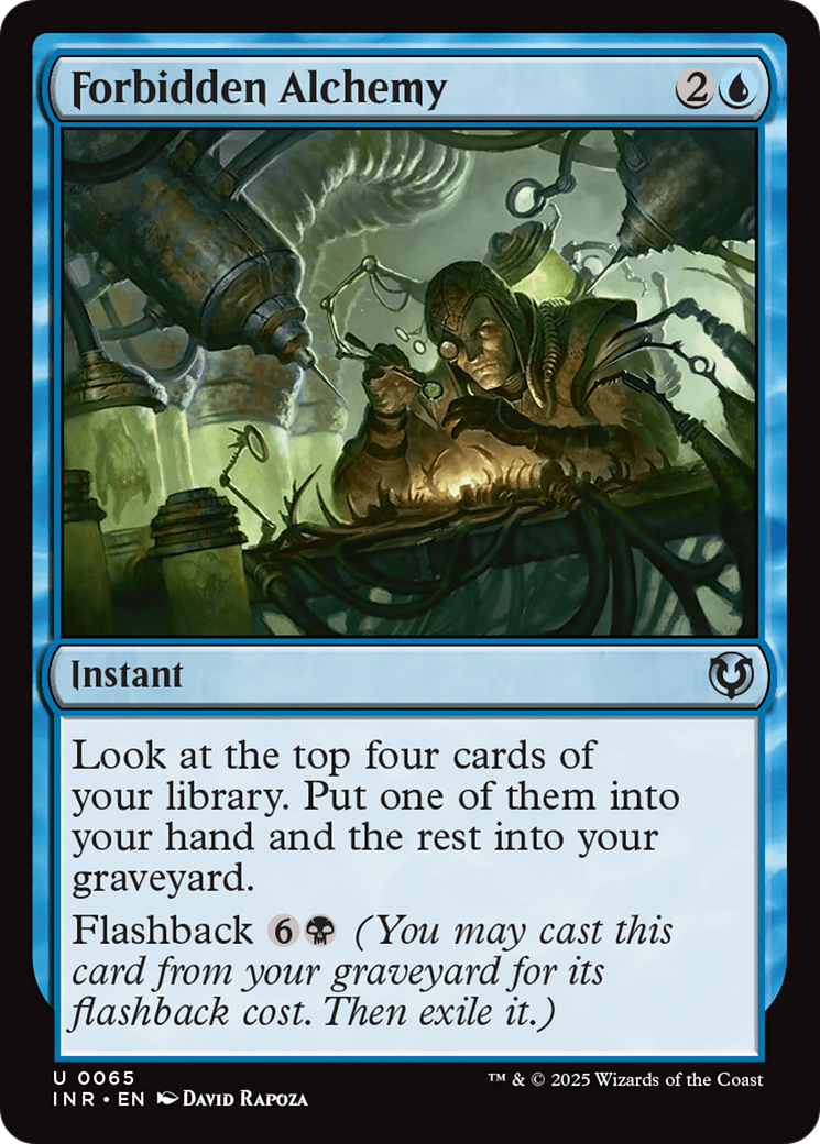 Forbidden Alchemy (INR-065)  Foil - Innistrad Remastered