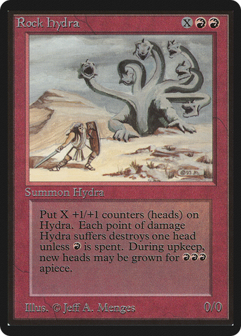 Rock Hydra (LEB-)  - Limited Edition Beta