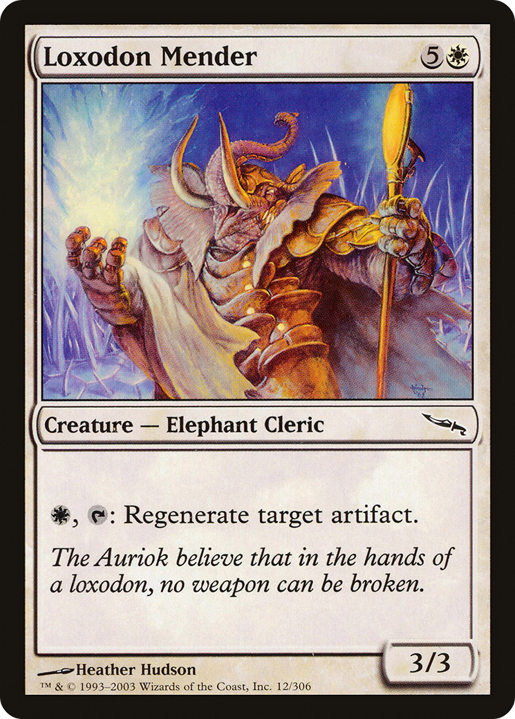 Loxodon Mender (MRD-012)  - Mirrodin