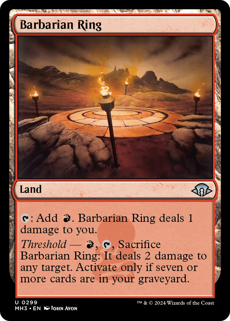 Barbarian Ring (MH3-299)  - Modern Horizons 3