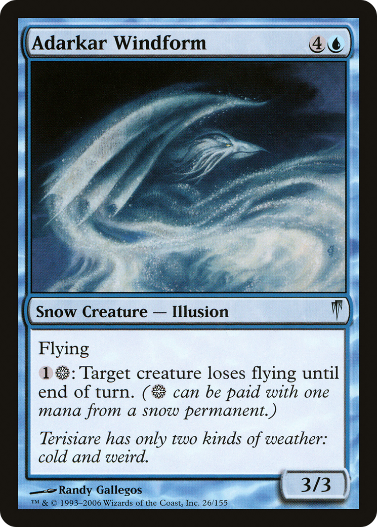 Adarkar Windform (CSP-026)  Foil - Coldsnap