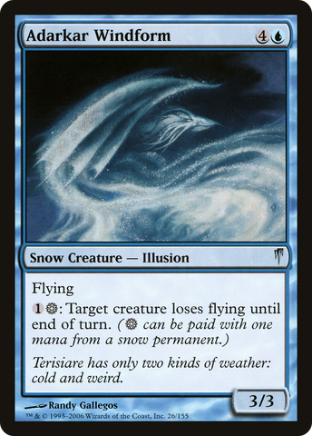 Adarkar Windform (CSP-026)  Foil - Coldsnap