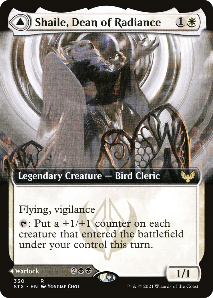 Shaile, Dean of Radiance (Extended Art) (STX-330)  - Strixhaven: School of Mages: (Extended Art)