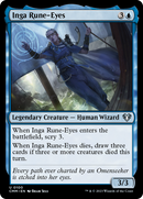 Inga Rune-Eyes (CMM-100)  - Commander Masters