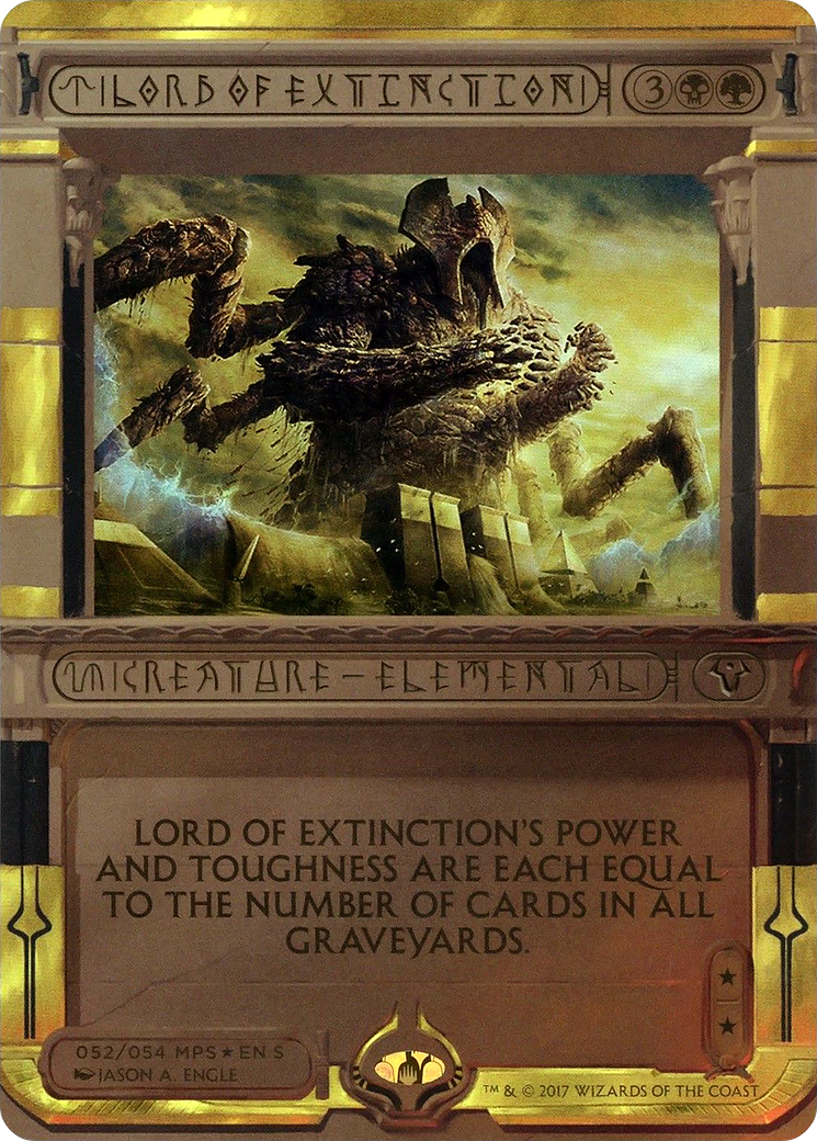 Lord of Extinction (MPS2-052) - Amonkhet Invocations (Borderless) Foil