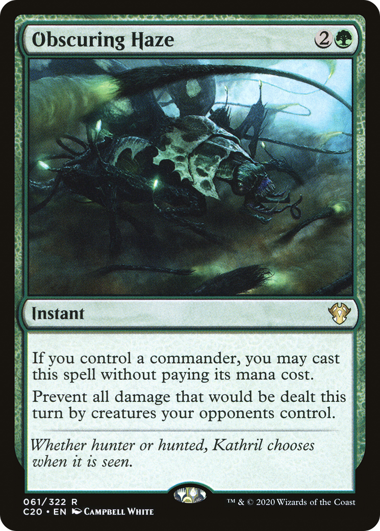 Obscuring Haze (C20-061)  - Commander 2020