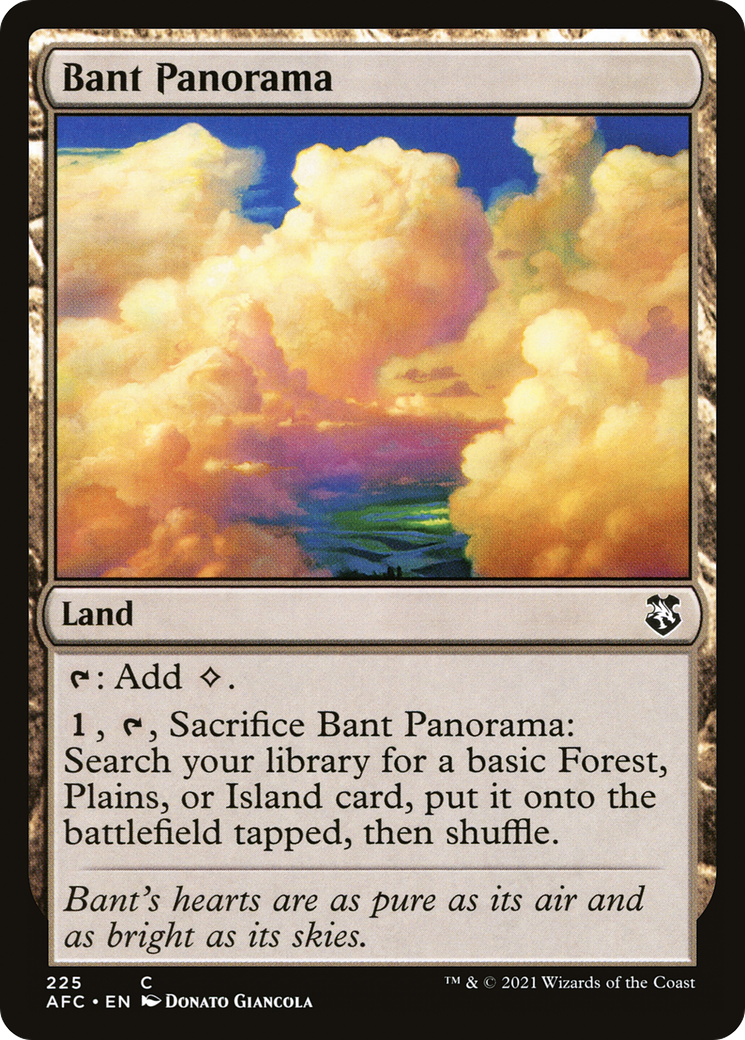 Bant Panorama (AFC-225) - Adventures in the Forgotten Realms Commander