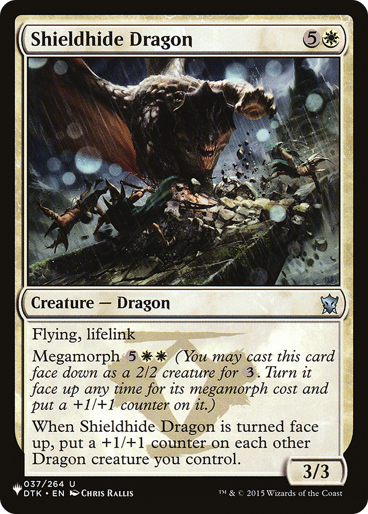 Shieldhide Dragon (LIST-DTK-37)  - The List