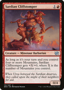 Sardian Cliffstomper (BRO-151)  - The Brothers' War