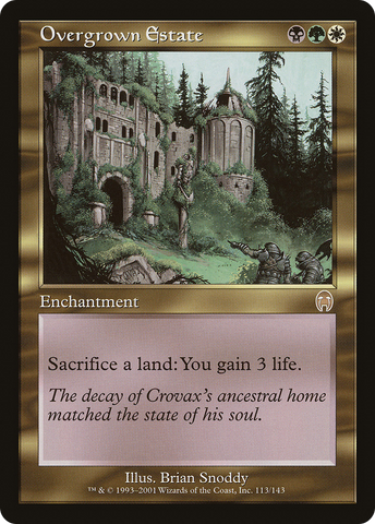 Overgrown Estate (APC-113) - Apocalypse Foil