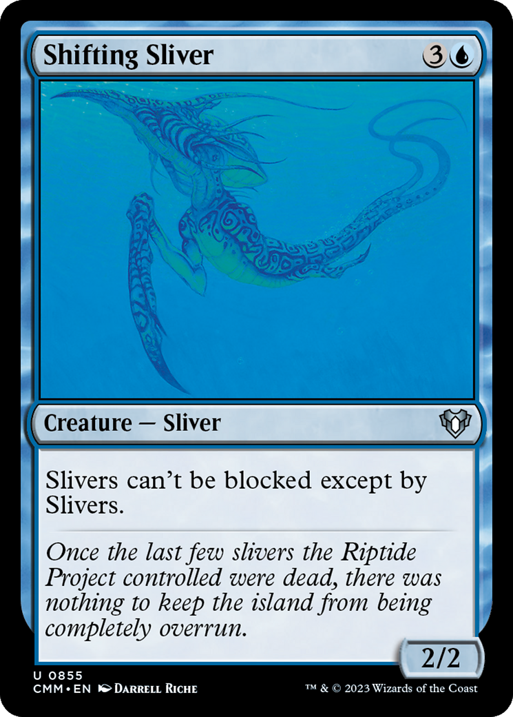 Shifting Sliver (CMM-855)  - Commander Masters