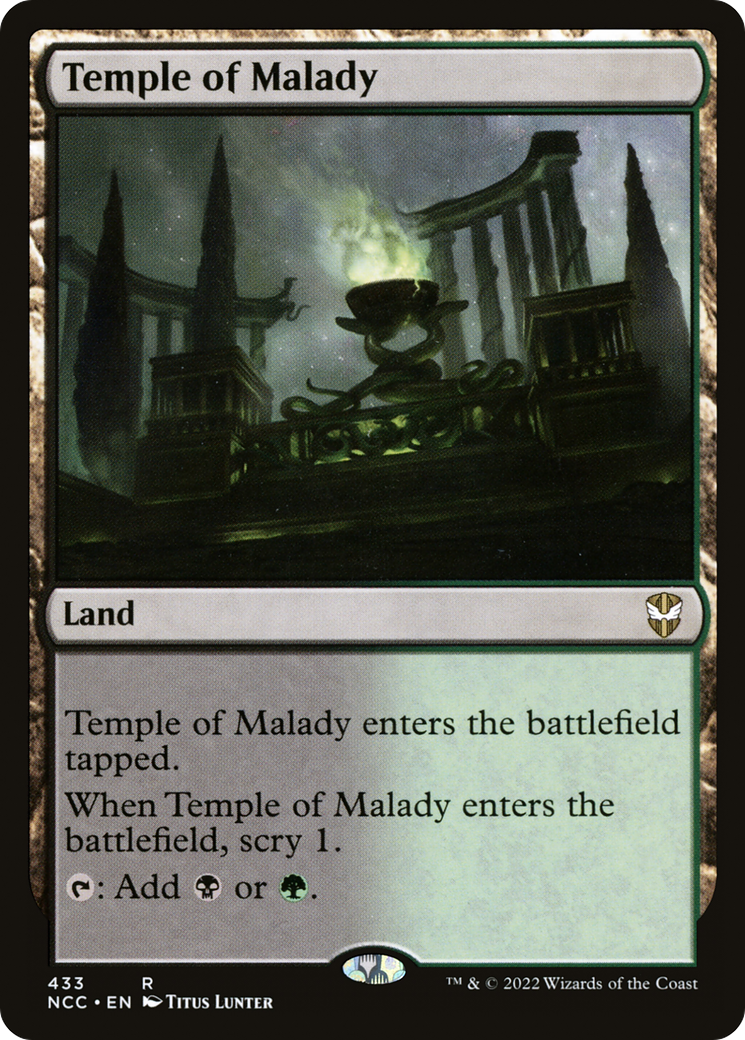 Temple of Malady (NCC-433)  - New Capenna Commander
