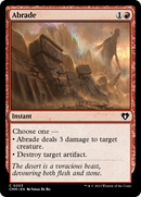 Abrade (CMM-203)  - Commander Masters