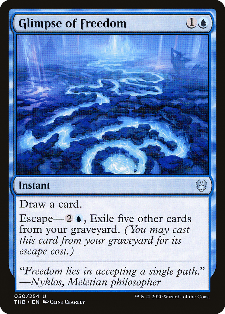 Glimpse of Freedom (THB-050)  Foil - Theros Beyond Death