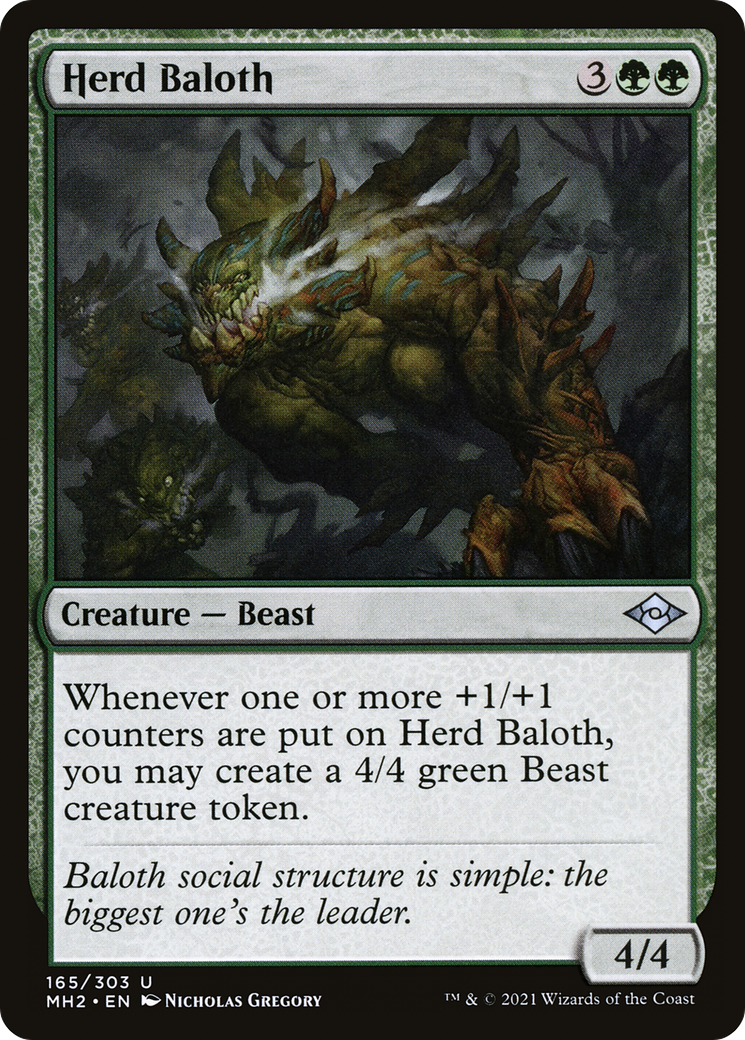 Herd Baloth (MH2-165)  Foil - Modern Horizons 2