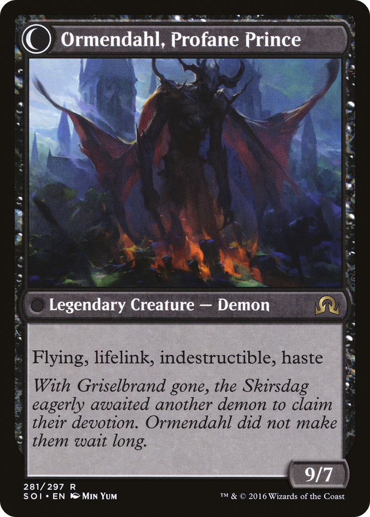 Westvale Abbey (SOI-281)  Foil - Shadows over Innistrad: (Double Faced Transform)