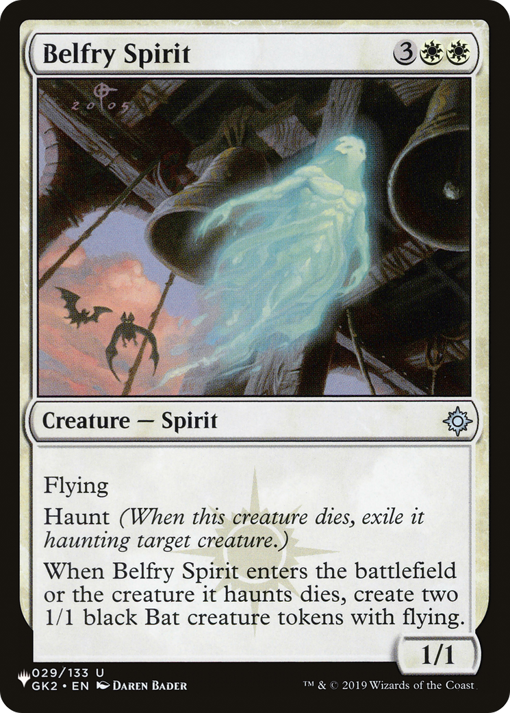 Belfry Spirit (LIST-GK2-29)  - The List
