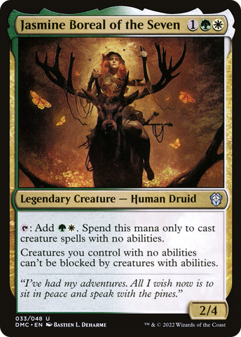Jasmine Boreal of the Seven (DMC-033)  Foil - Dominaria United Commander