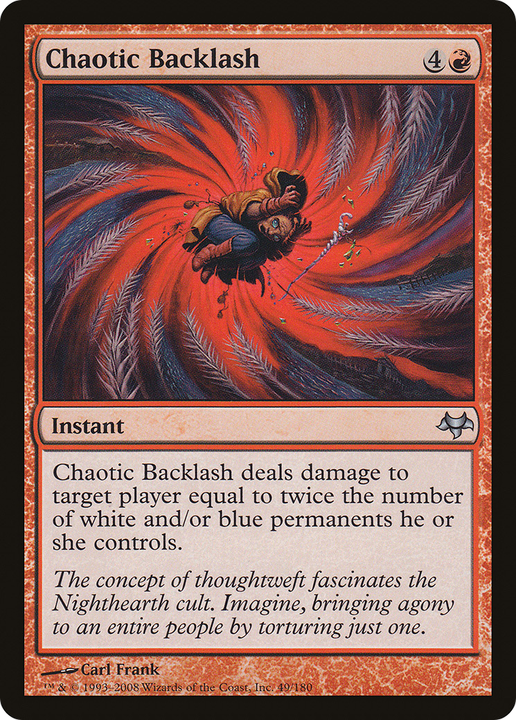 Chaotic Backlash (EVE-049)  - Eventide