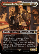 Commander Mustard (Borderless) (CLU-006)  - Ravnica: Clue Edition