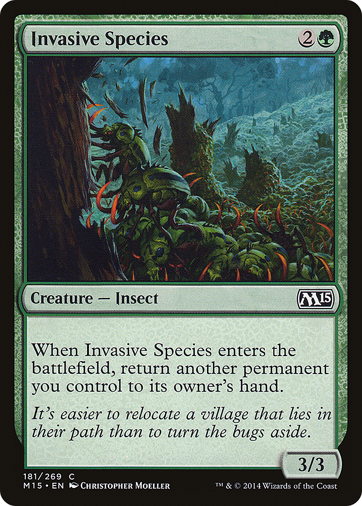 Invasive Species (M15-181)  Foil - Magic 2015