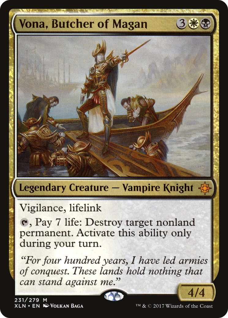 Vona, Butcher of Magan (XLN-231)  - Ixalan