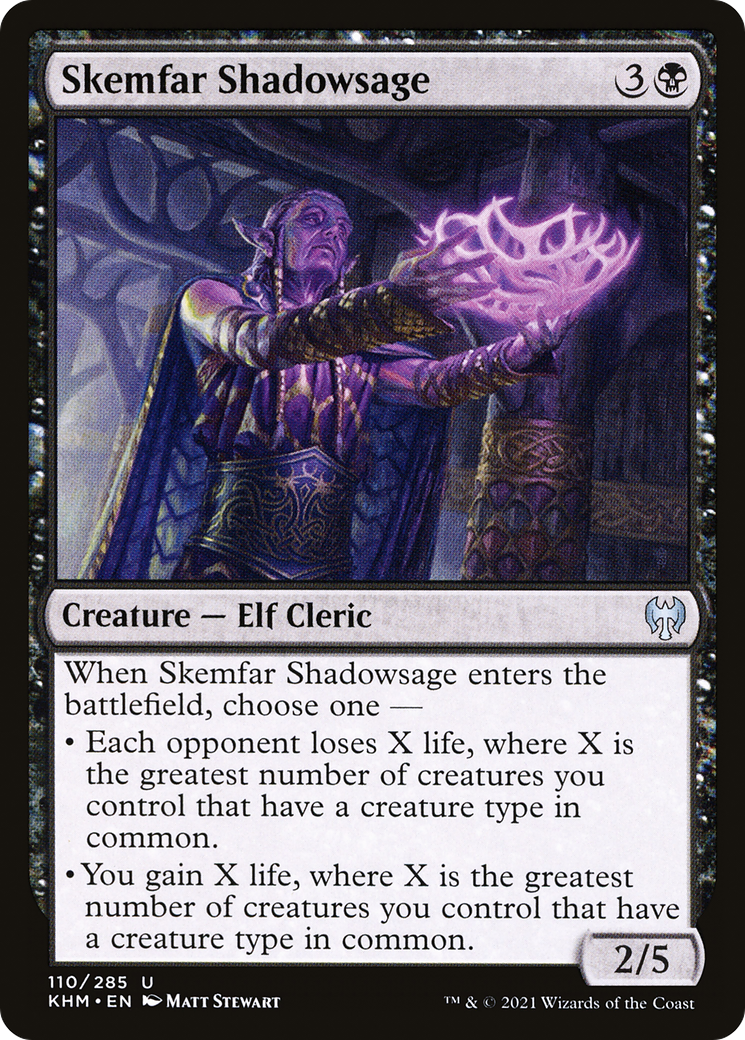 Skemfar Shadowsage (KHM-110)  - Kaldheim