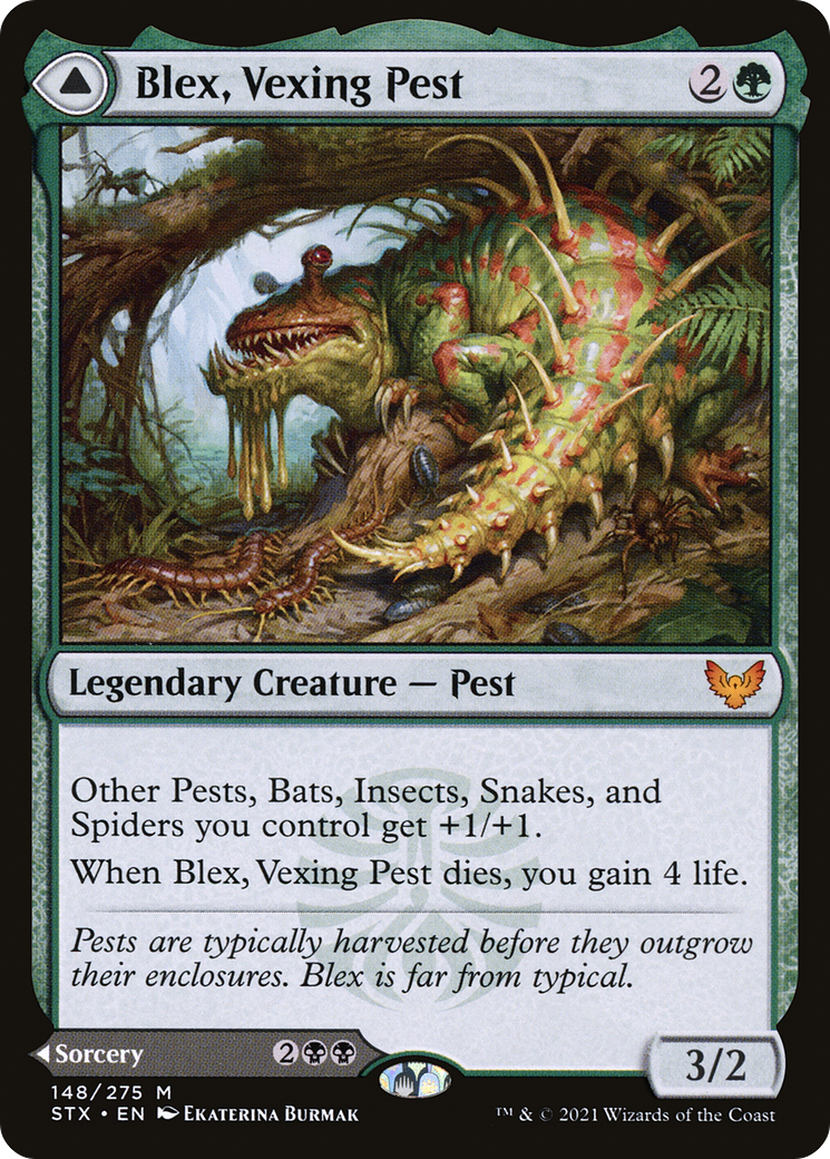 Blex, Vexing Pest (STX-148)  - Strixhaven: School of Mages