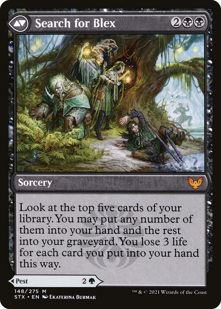 Blex, Vexing Pest (STX-148)  Foil - Strixhaven: School of Mages