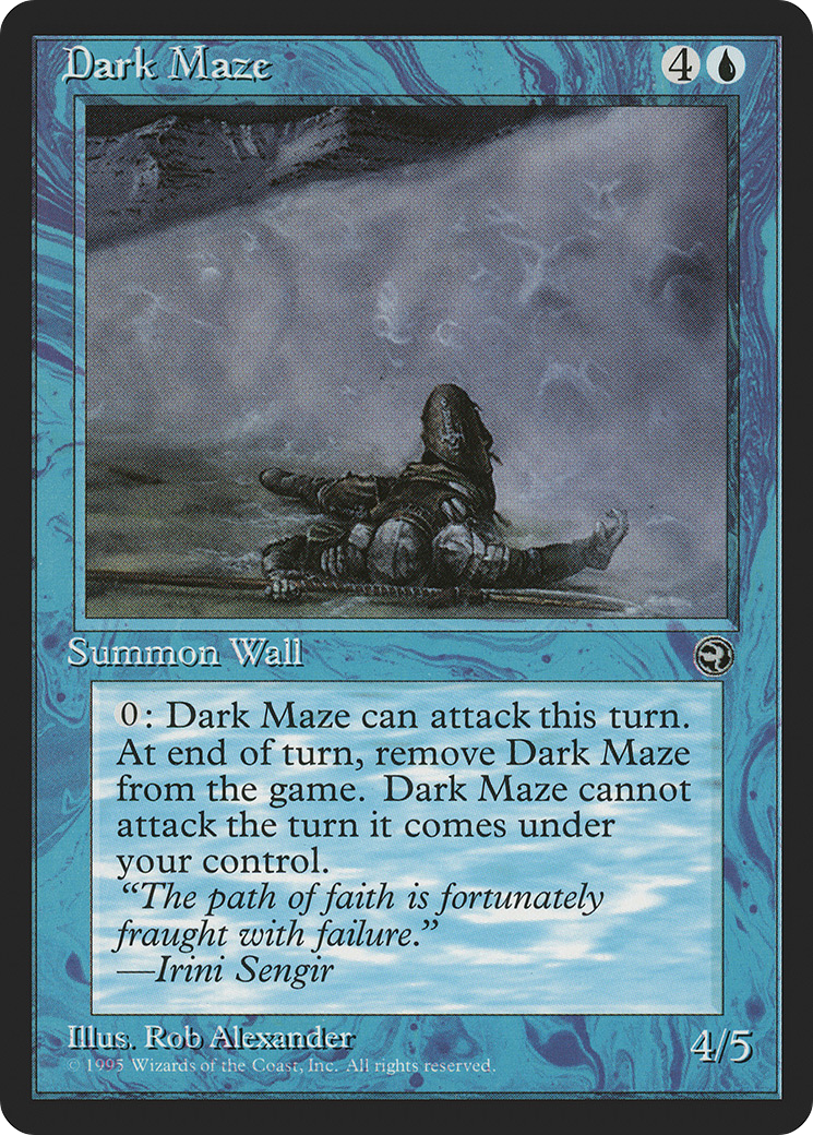 Dark Maze (HML-)  - Homelands