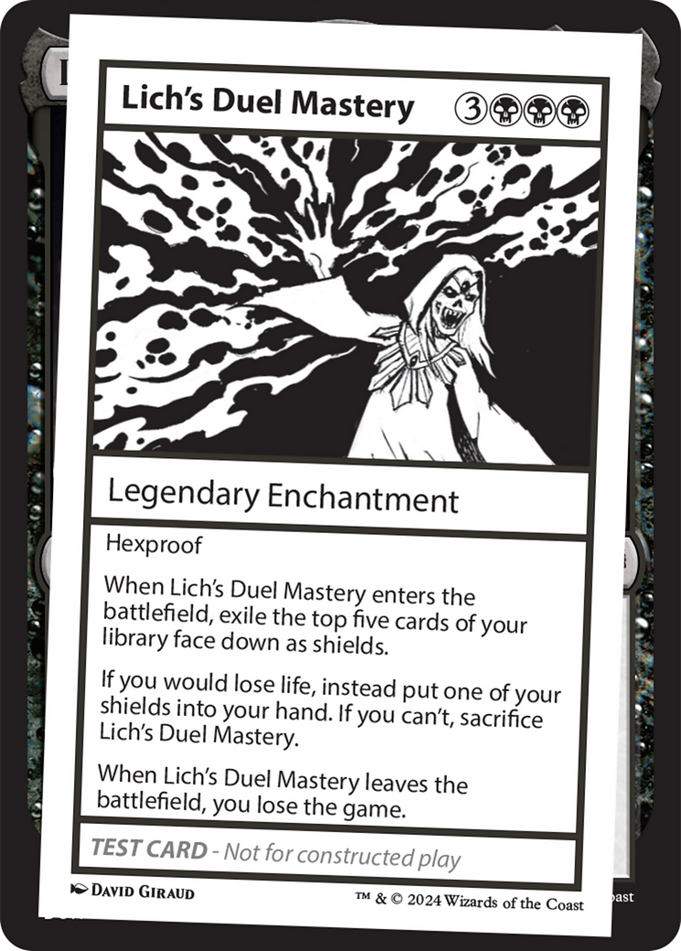 Lich's Duel Mastery (MB2PC-)  - Mystery Booster 2
