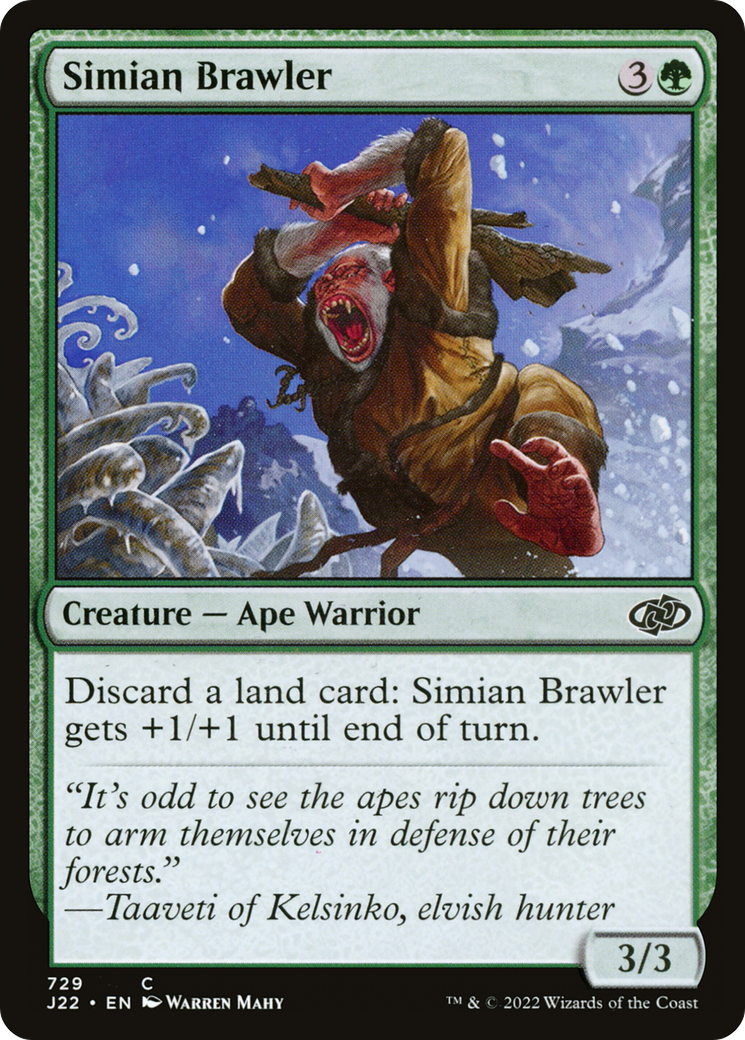 Simian Brawler (J22-729)  - Jumpstart 2022