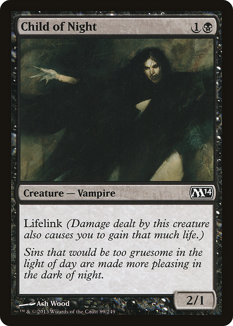Child of Night (M14-089)  - Magic 2014